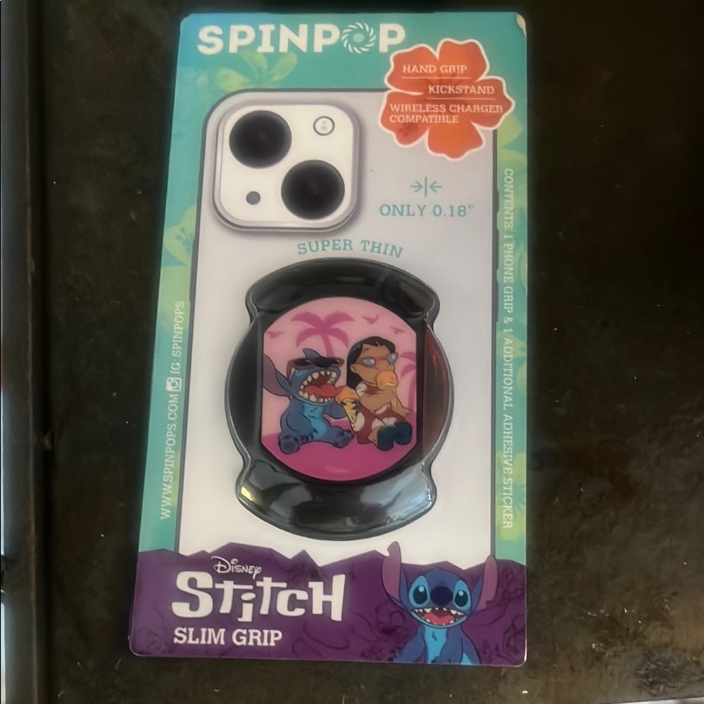 Disney stitch spin pop for phone